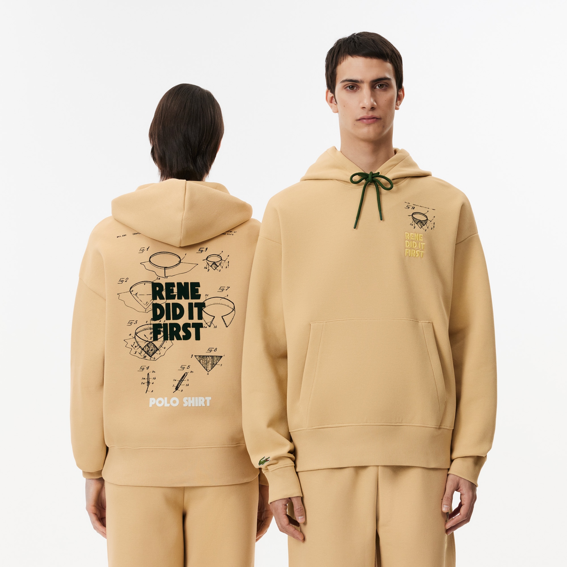 Double Face Piqué Jogger Hoodie image number 0