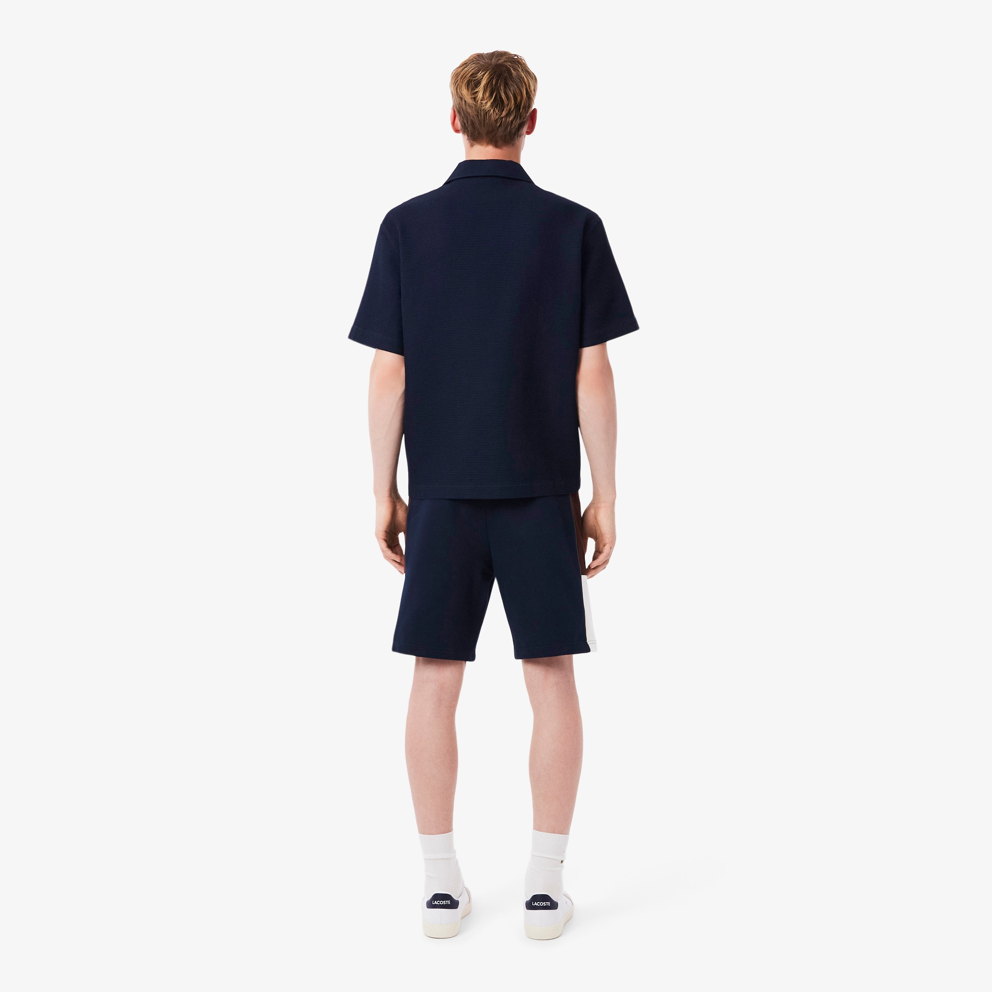 Colour-Block Fleece Shorts image number 2