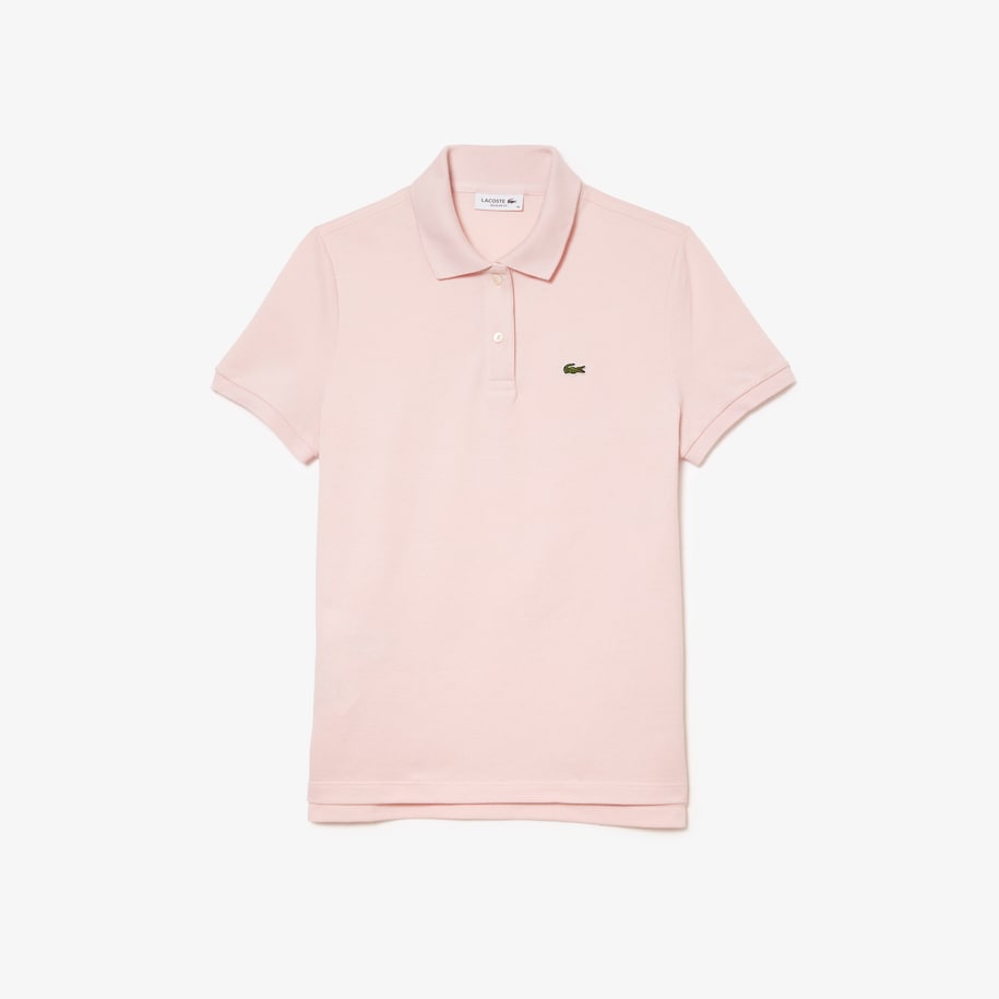 Women's Lacoste Regular Fit Soft Cotton Petit Piqué Polo Shirt image number 4