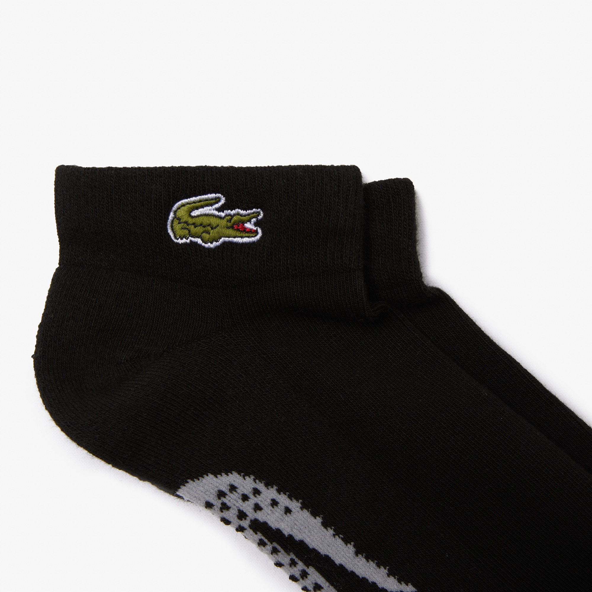 Unisex Lacoste SPORT Stretch Cotton Low-Cut Socks image number 1
