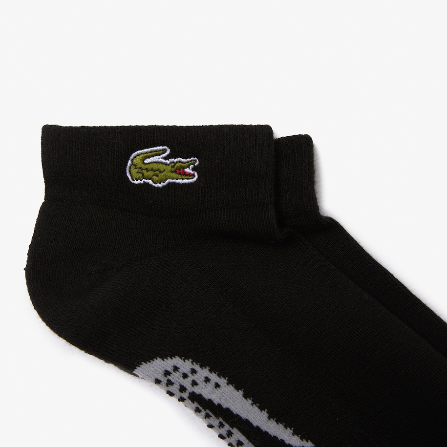 Unisex Lacoste SPORT Stretch Cotton Low-Cut Socks image number 1