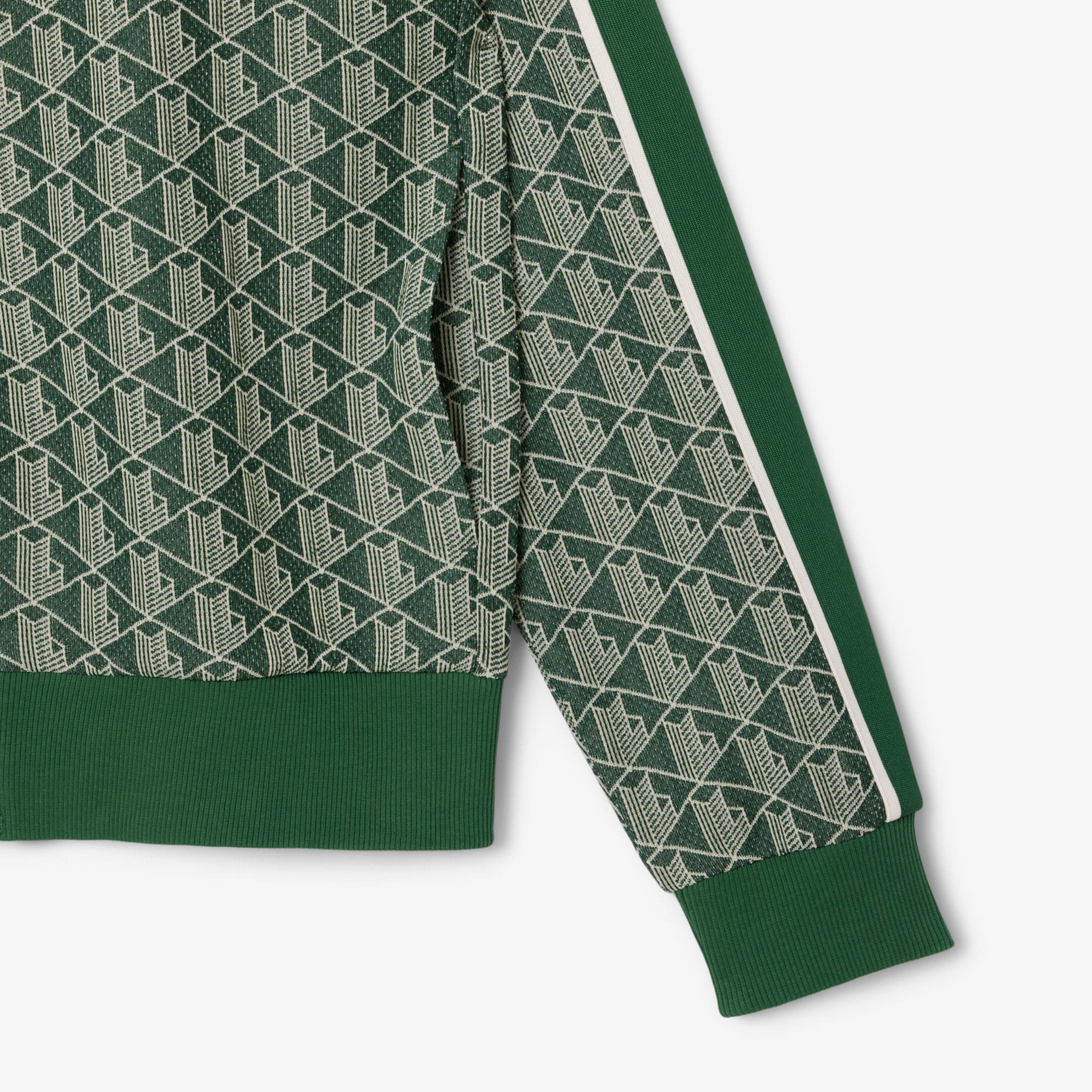 Paris Jacquard Monogram Zipped Sweatshirt image number 5
