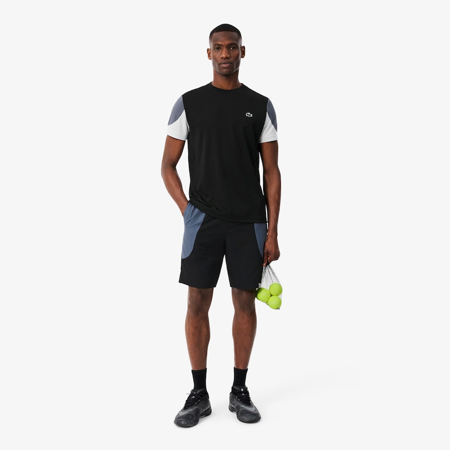 Water-Repellent Colour-Block Sport Shorts image number 0
