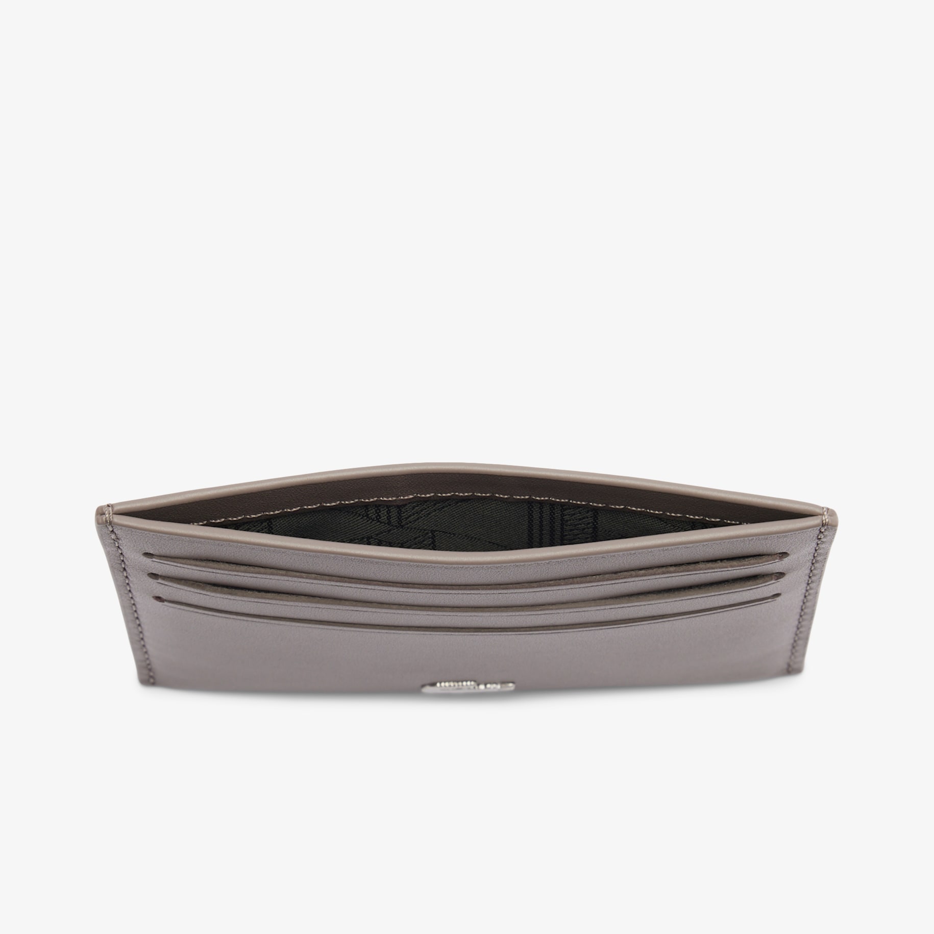 Unisex Fitzgerald credit card holder in leather image number 2