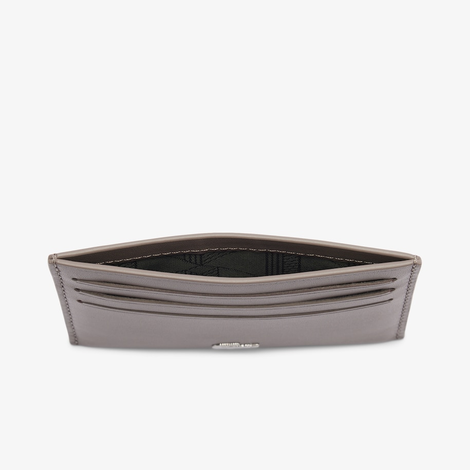 Unisex Fitzgerald credit card holder in leather image number 2