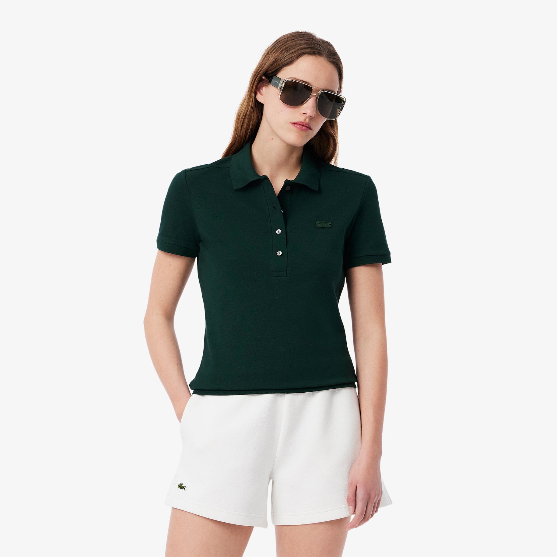 L.12.D Slim Fit Stretch Petit Piqu&eacute; Polo Shirt image number 0