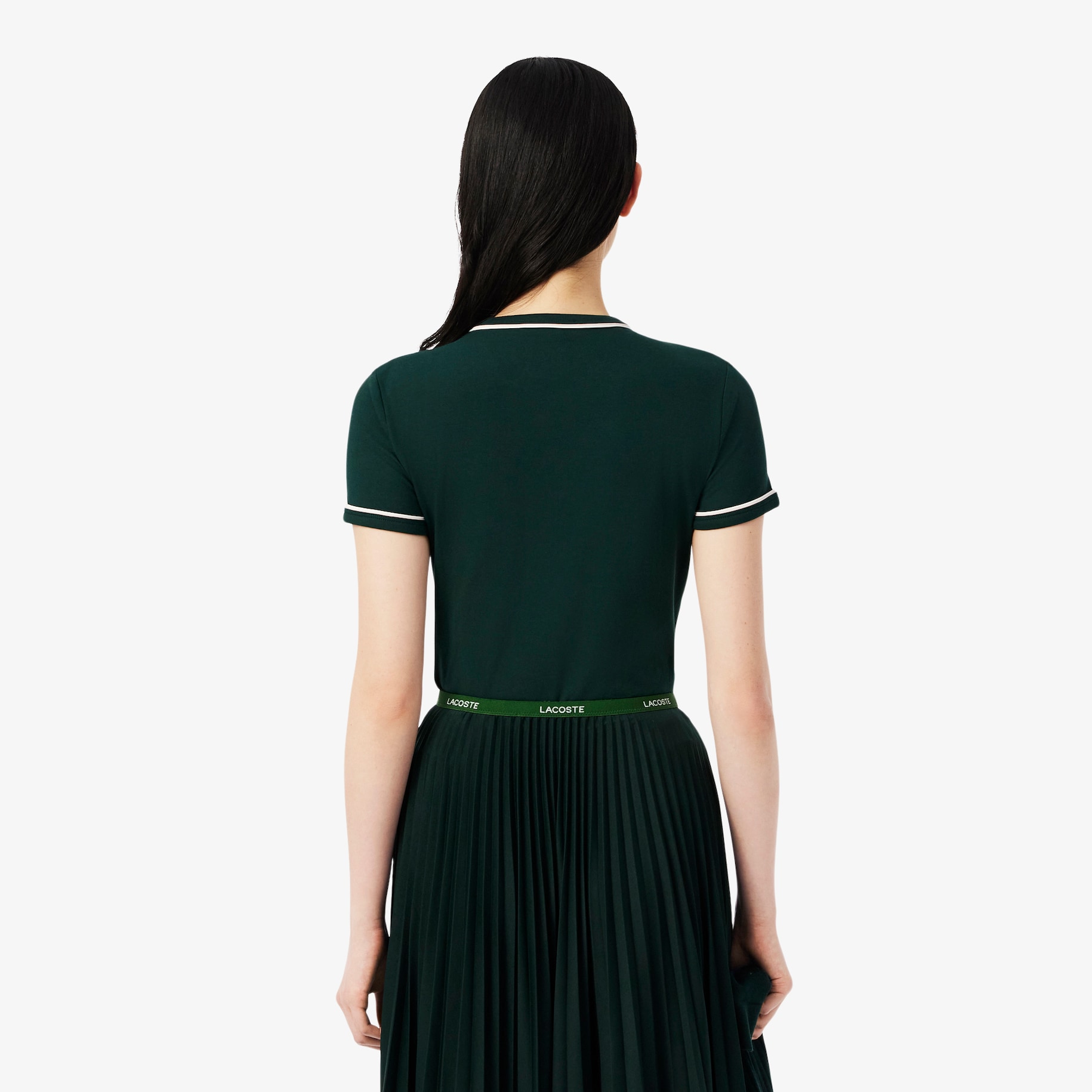 Contrast Trim Jersey T-shirt image number 2