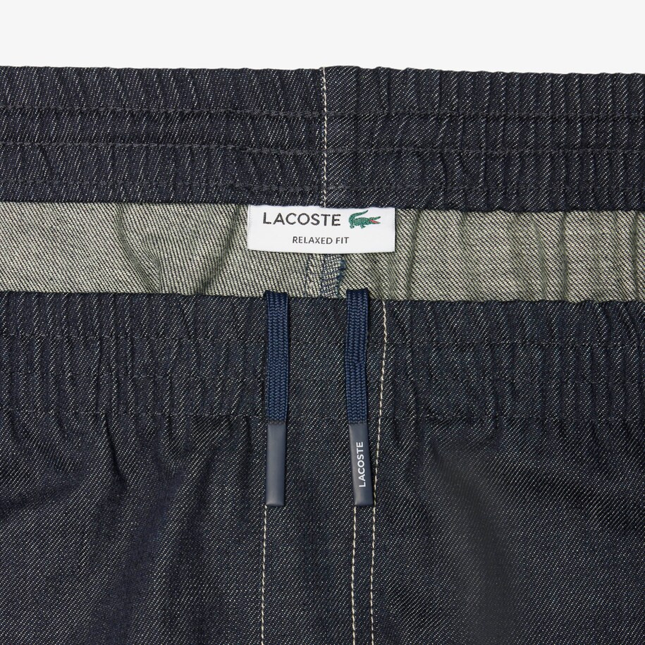 Relaxed Fit Elasticated Waist Denim Pants image number 5
