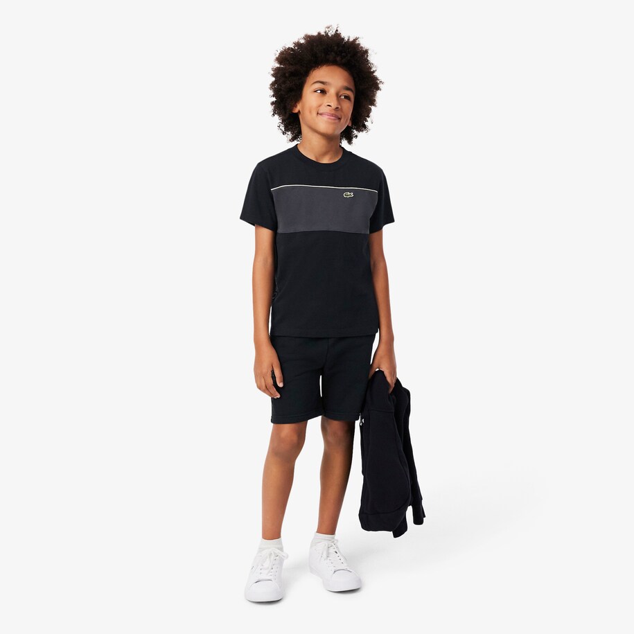 Colour-Block Fleece Shorts image number 0