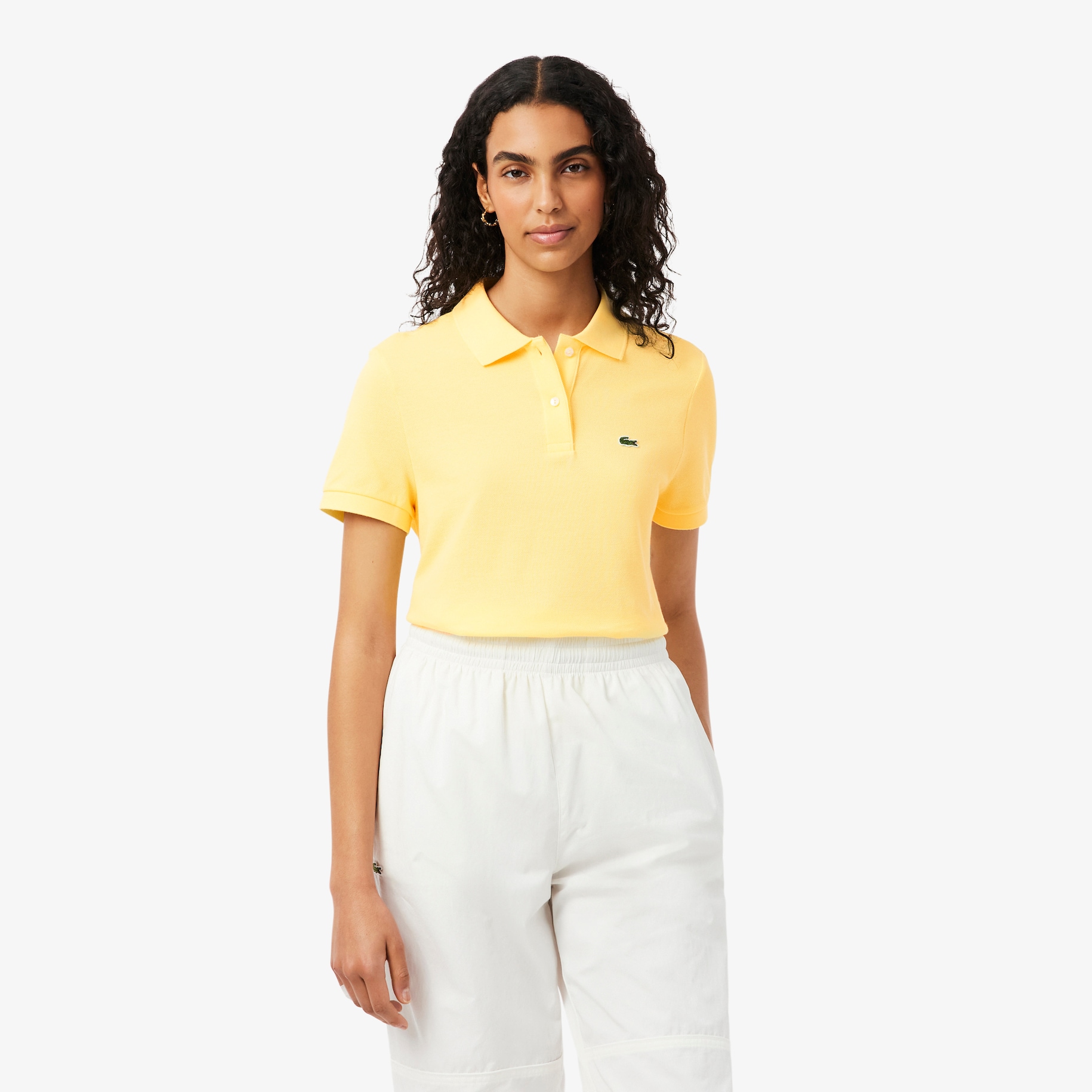 Women's Lacoste Regular Fit Soft Cotton Petit Piqu&eacute; Polo Shirt image number 0