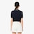 Striped Cable Knit Polo Collar Sweater image number 2