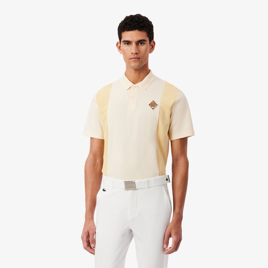Relaxed Fit Piqu&eacute; Golf Polo Shirt image number 0
