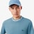 Regular Fit Jacquard Neck Stretch T-Shirt image number 1