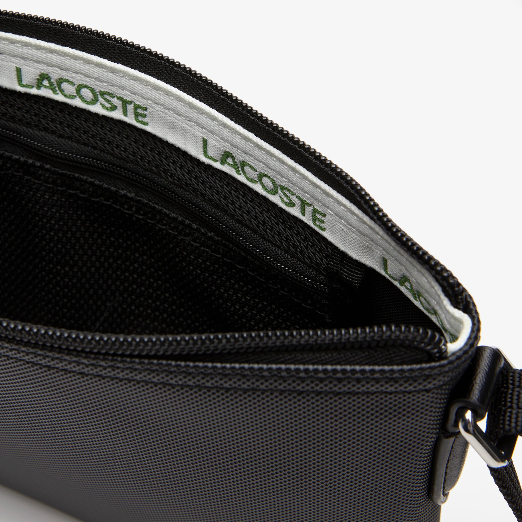 Women&rsquo;s Lacoste L.12.12 Flat Purse with Removable Strap image number 3