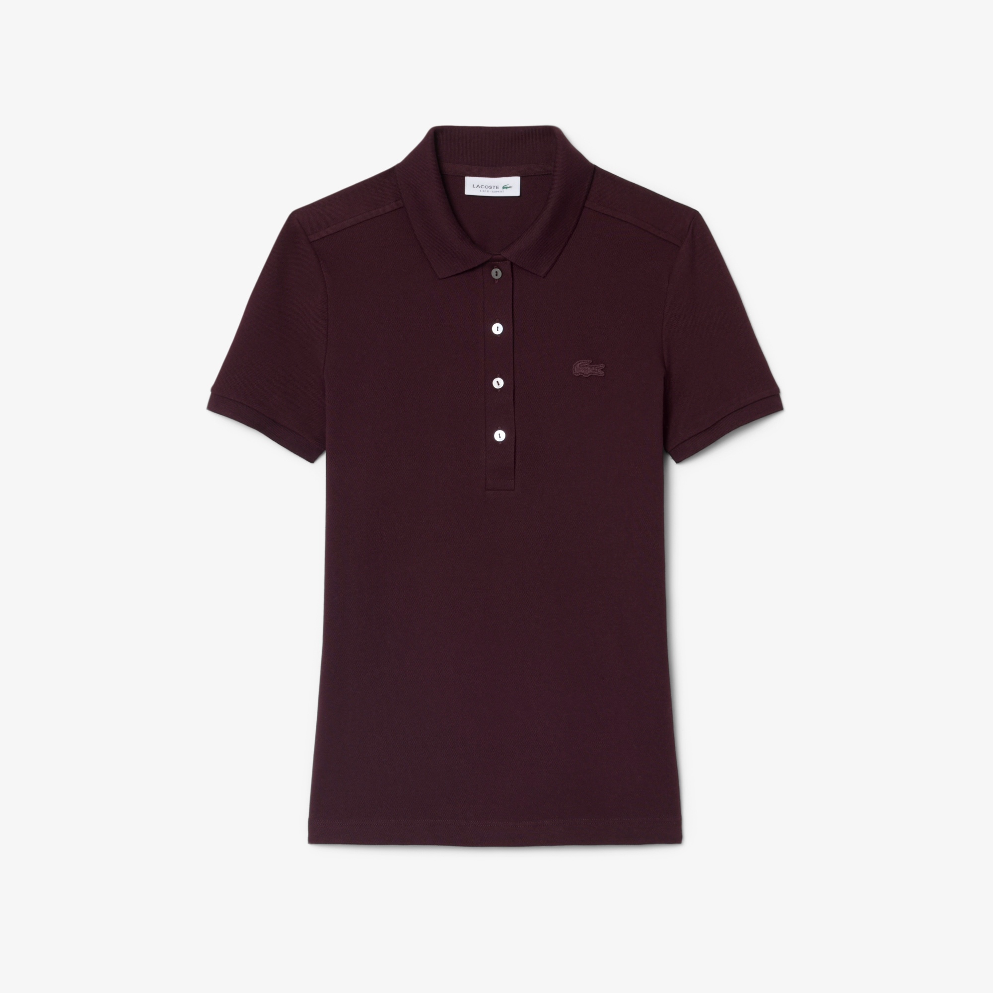 L.12.D Slim Fit Stretch Mini Piqu&eacute; Polo Shirt image number 3