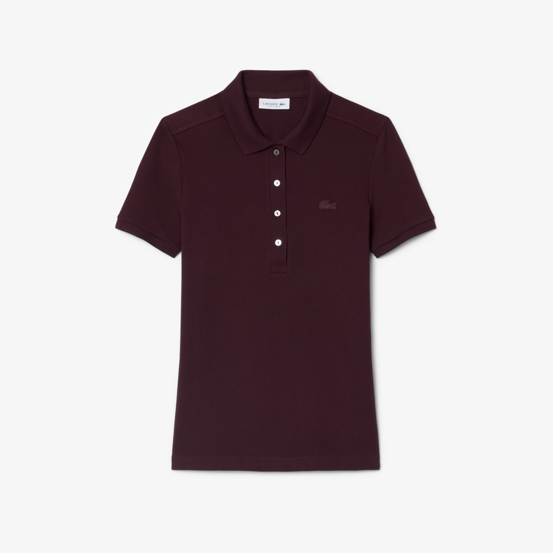 L.12.D Slim Fit Stretch Mini Piqu&eacute; Polo Shirt image number 3