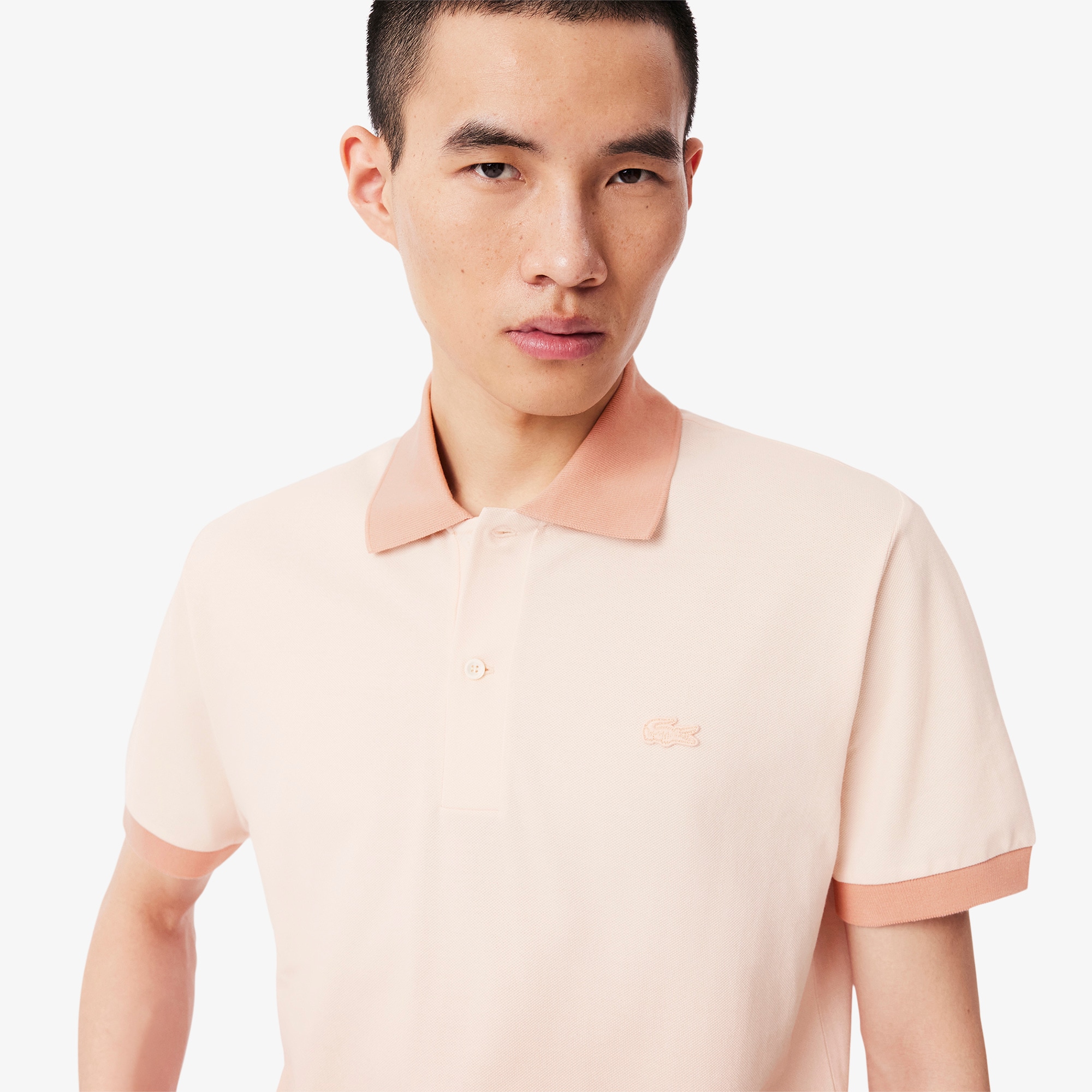 Classic Fit Ombr&eacute; Print L.12.12 Polo Shirt image number 1