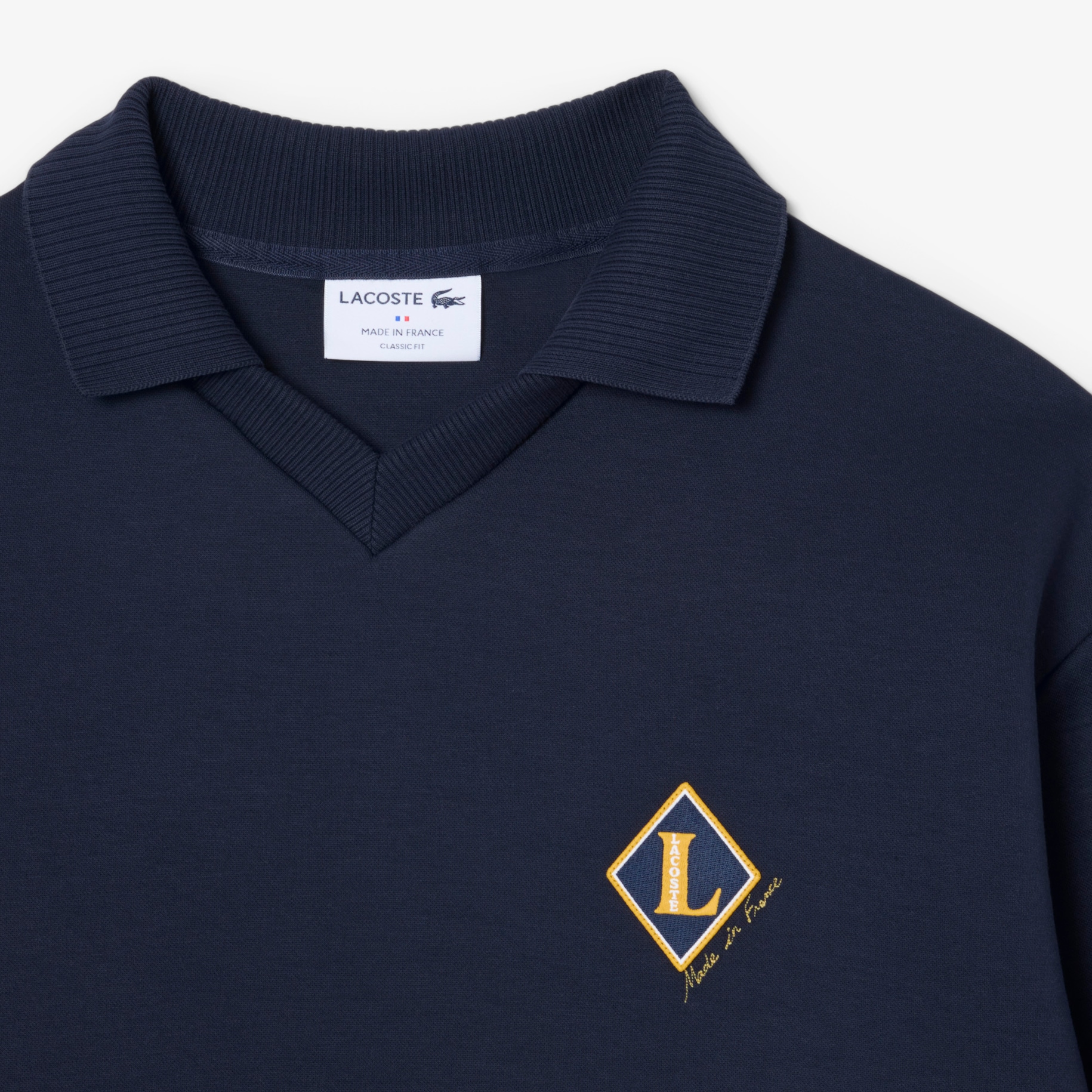 French Made Badge Accent Sweatshirt image number 4