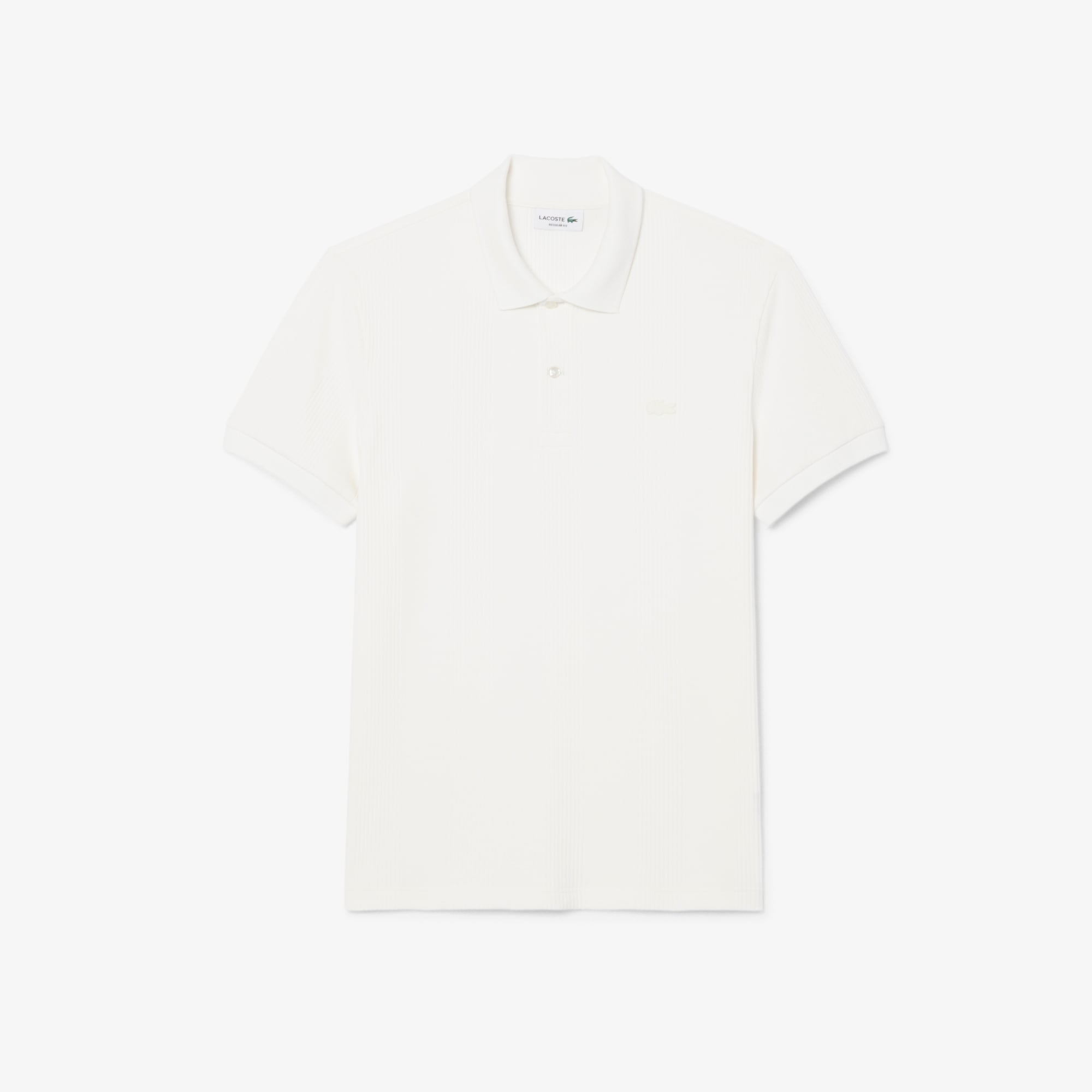 Classic Fit Ribbed Knit Polo Shirt image number 3