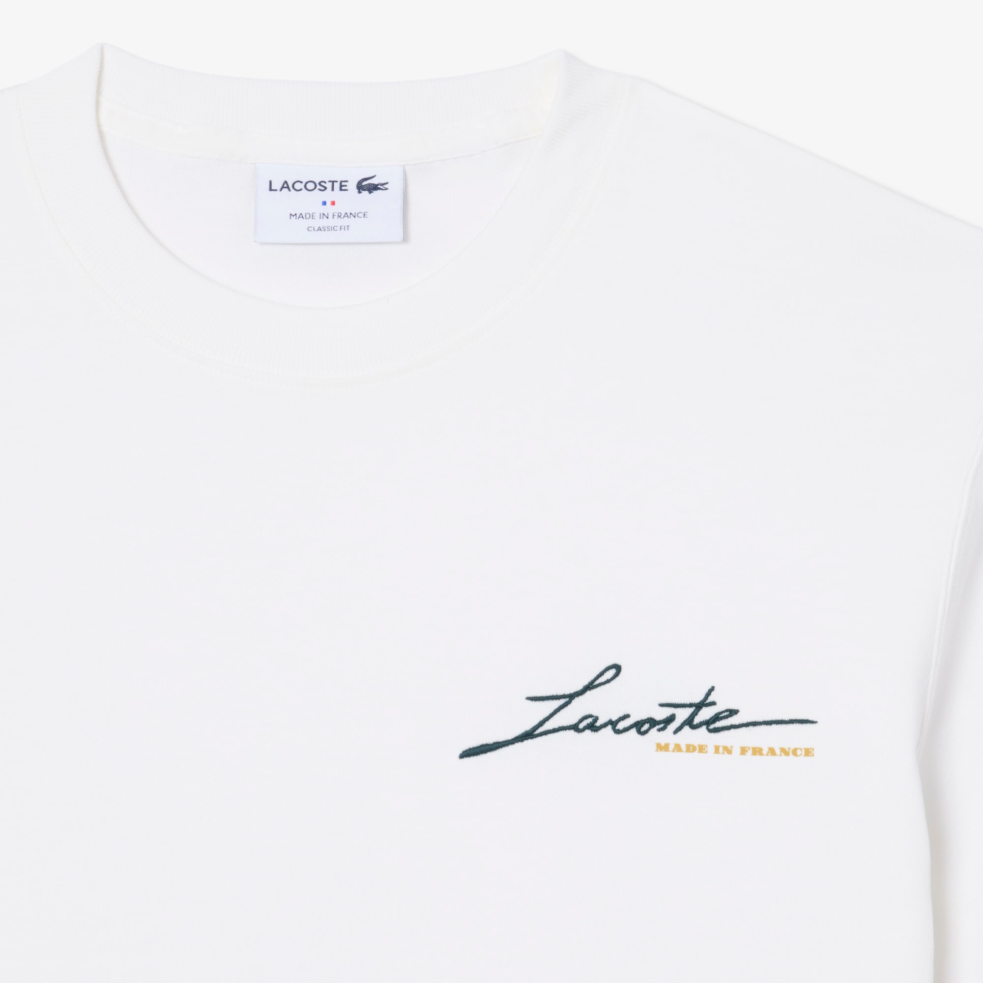French Made Signature Embroidery T-shirt image number 4