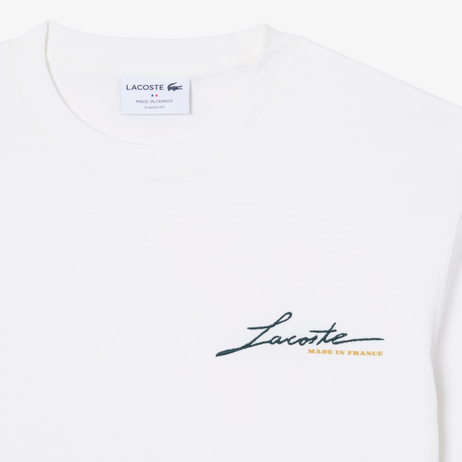 French Made Signature Embroidery T-shirt image number 4