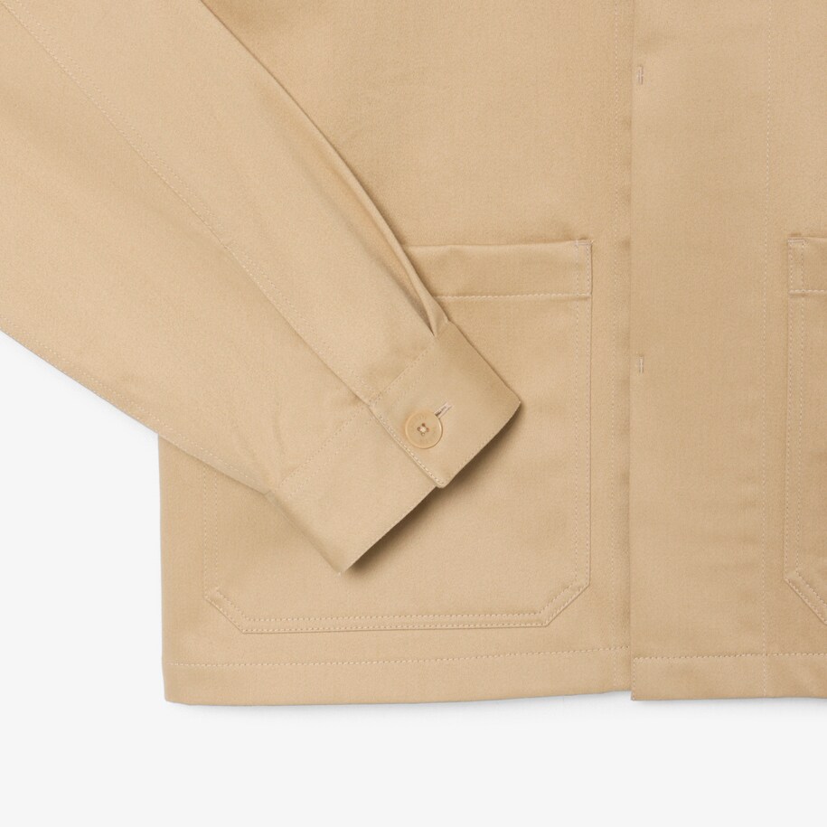 Cotton Twill Overshirt image number 6