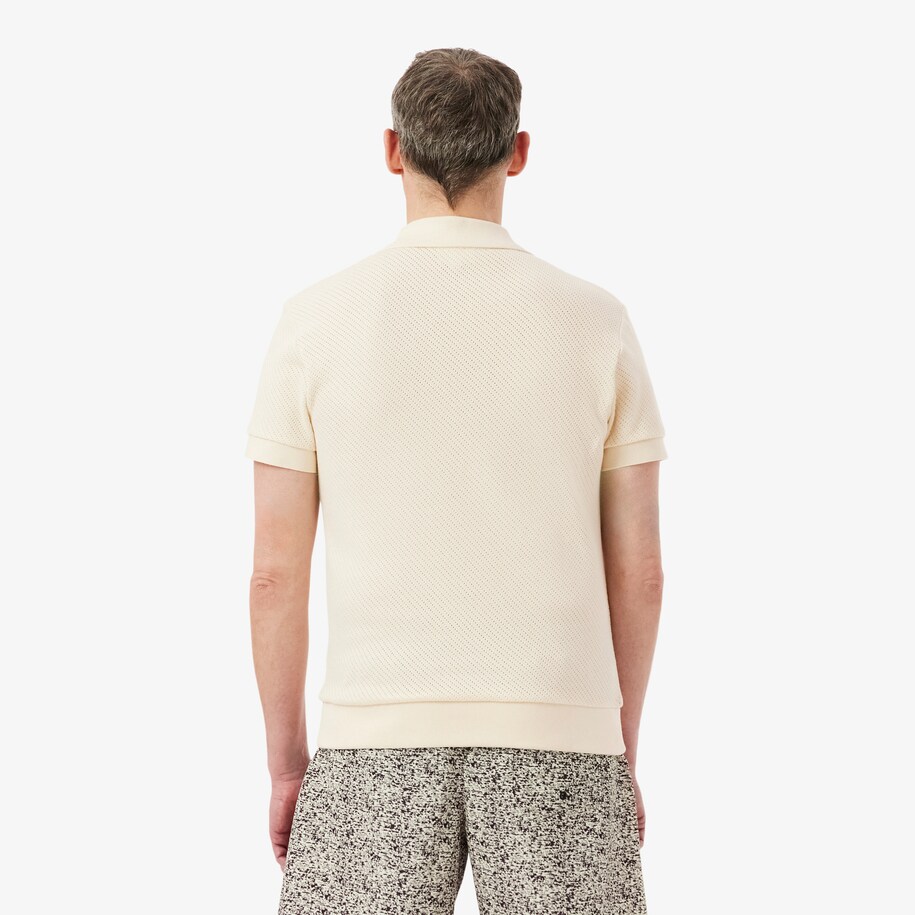 Regular Fit Lacy Cotton Polo Shirt image number 2