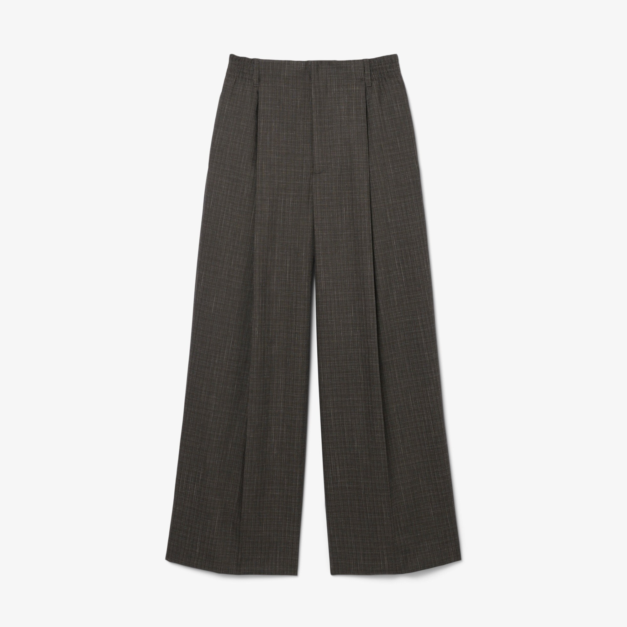 Runway Oversized Tailored Wool Pants image number 3