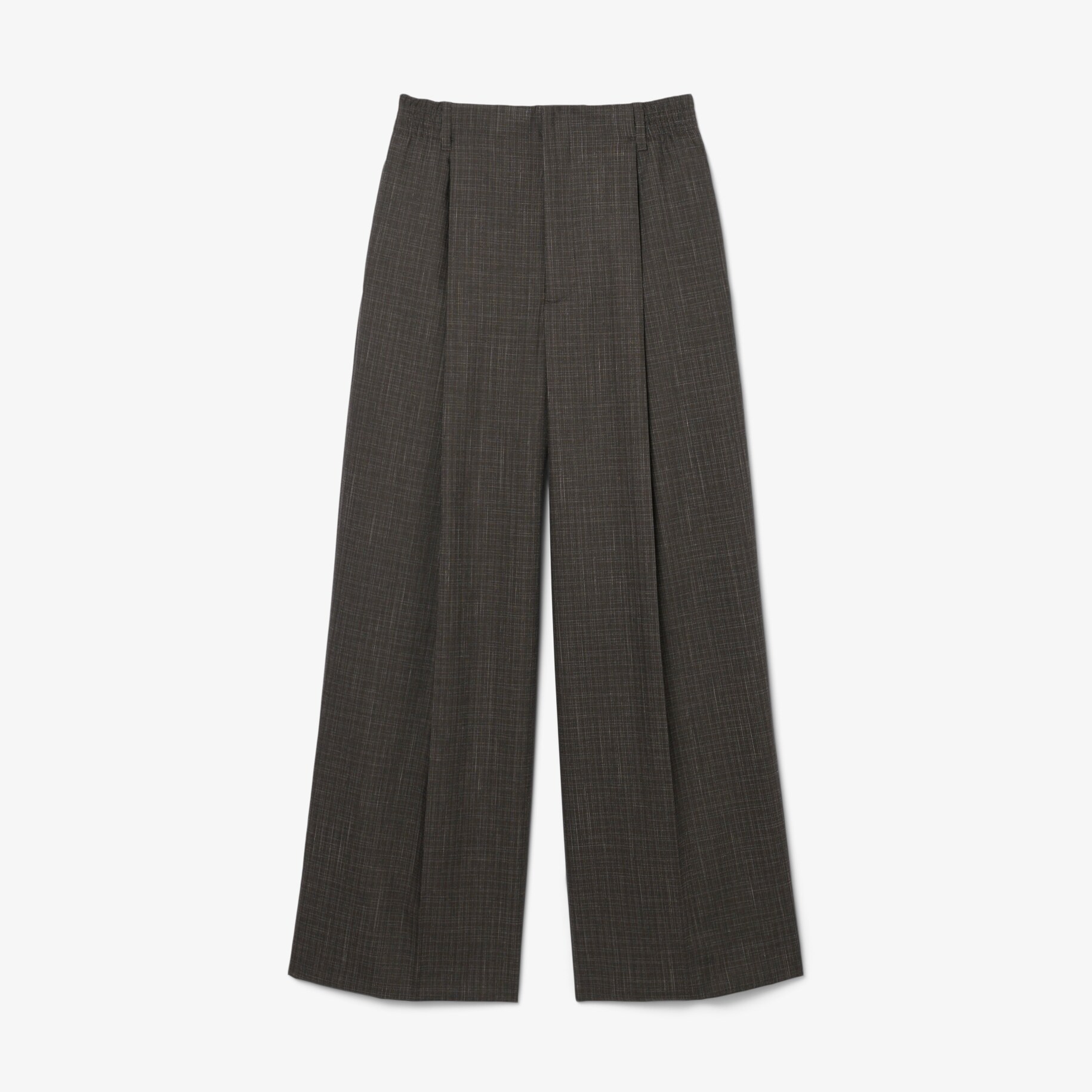 Runway Oversized Tailored Wool Pants image number 3