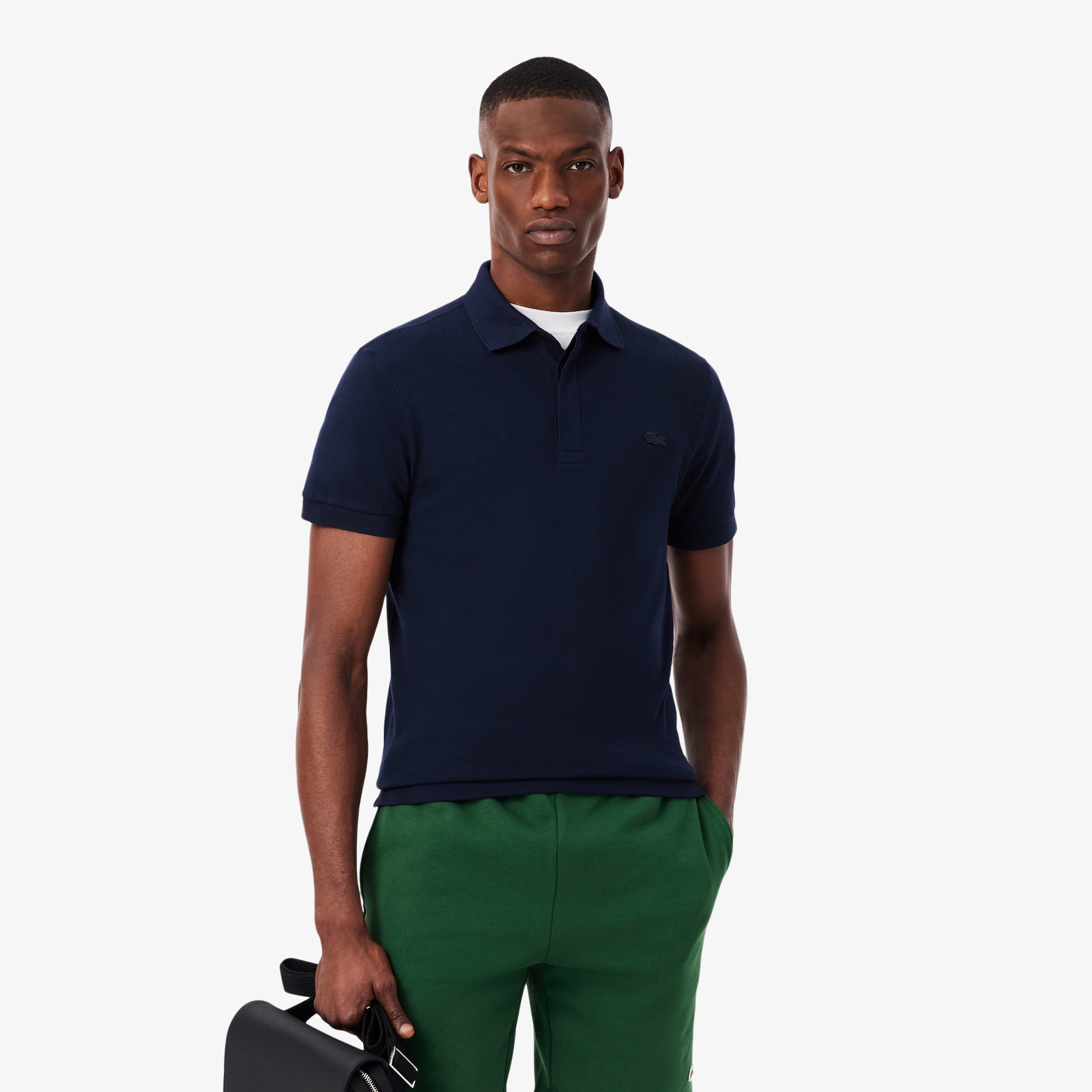 Regular Fit Paris Stretch Piqué Polo Shirt image number 0