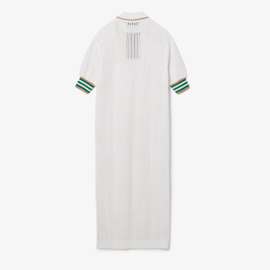 Runway Polo Collar Knit Dress image number 4