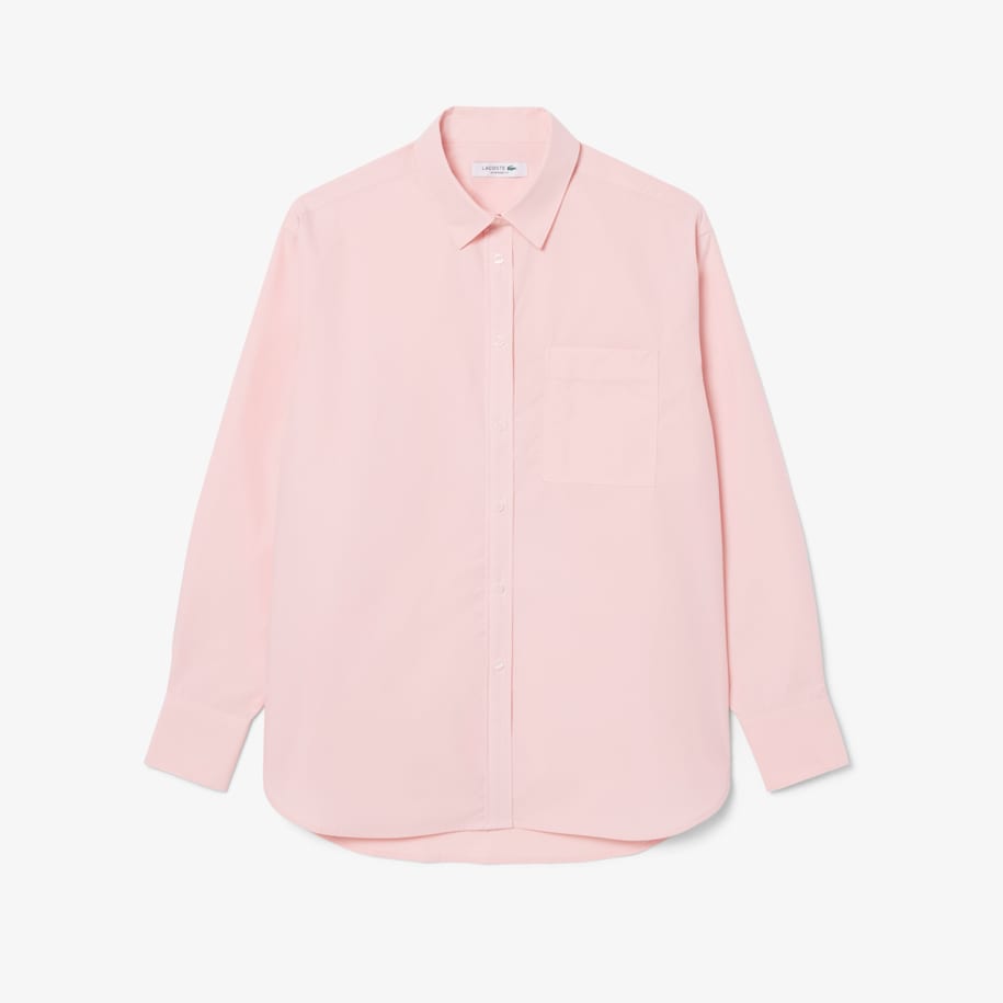 Oversized Cotton Poplin Shirt image number 3