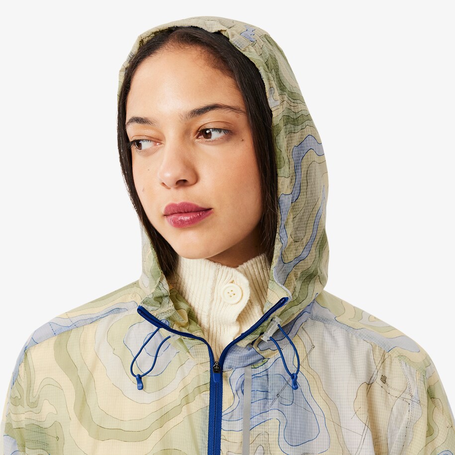 Long Oversized Packable Water-Repellent Parka image number 1
