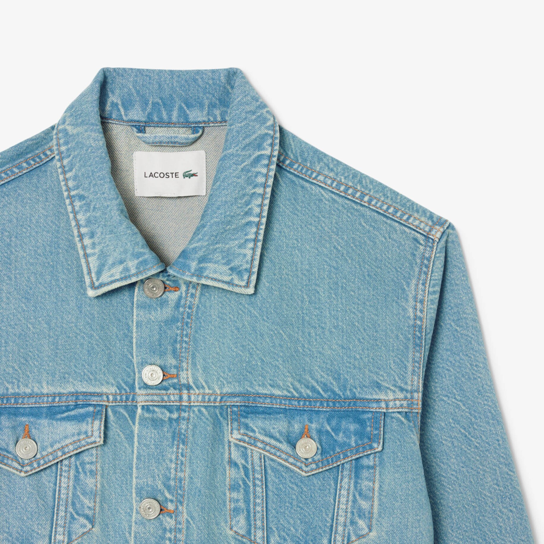 Crocodile Denim Jacket image number 5