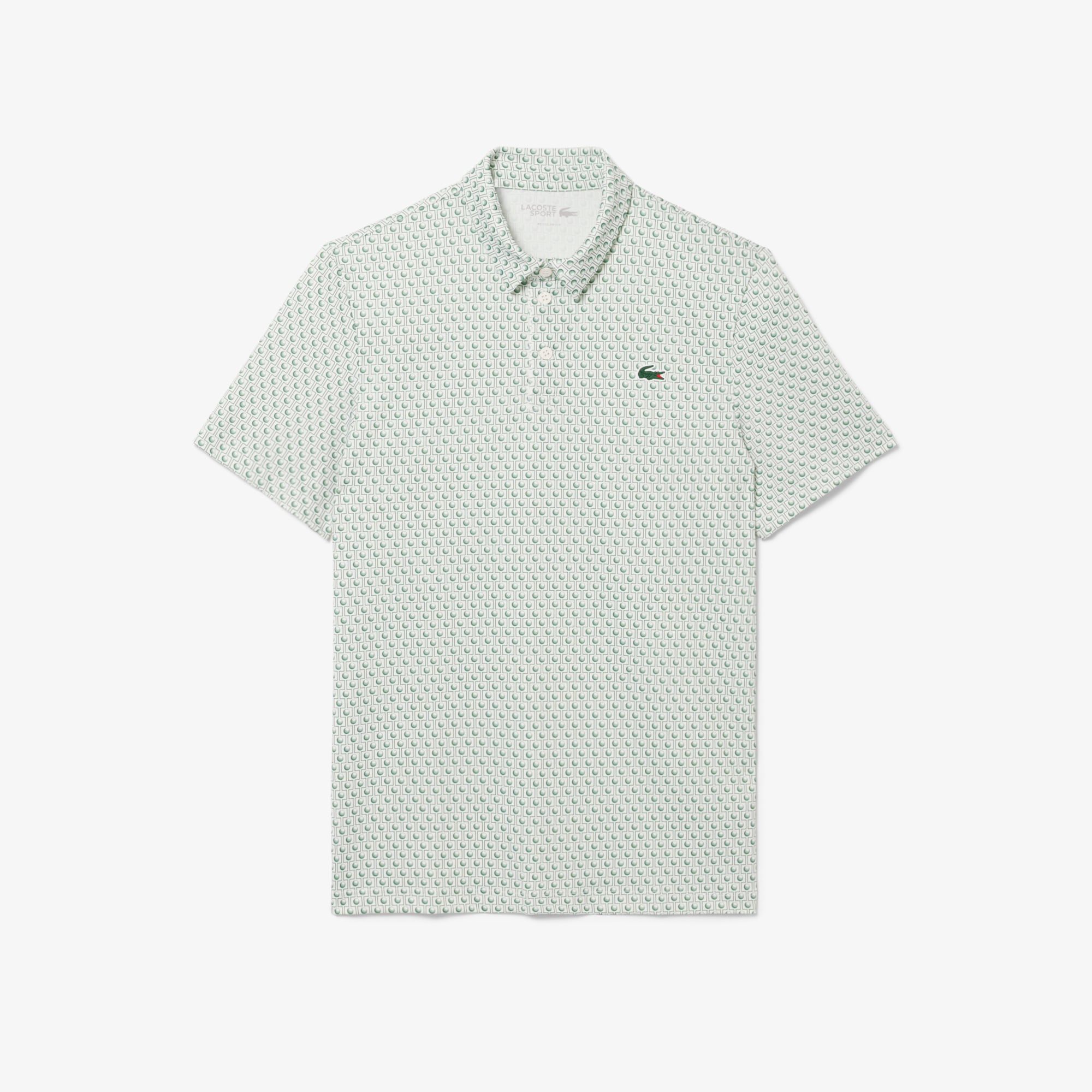Regular Fit Printed Golf Polo Shirt image number 3
