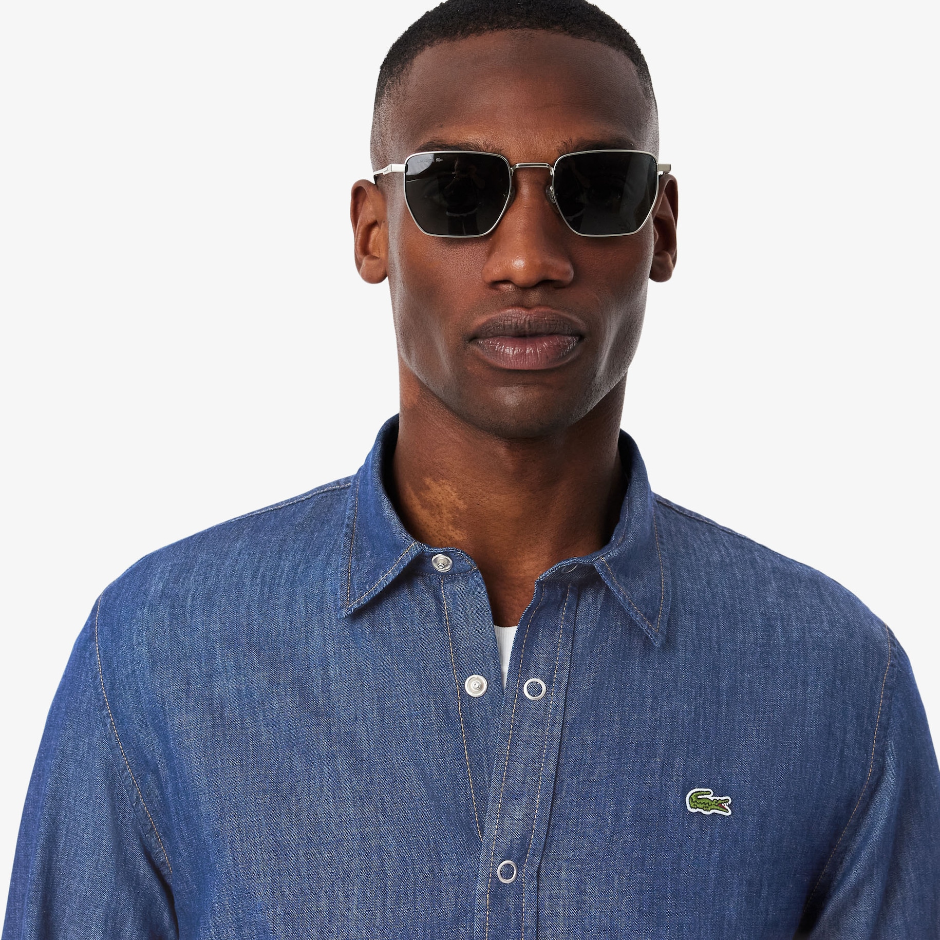 Regular Fit Lightweight Denim Shirt image number 1