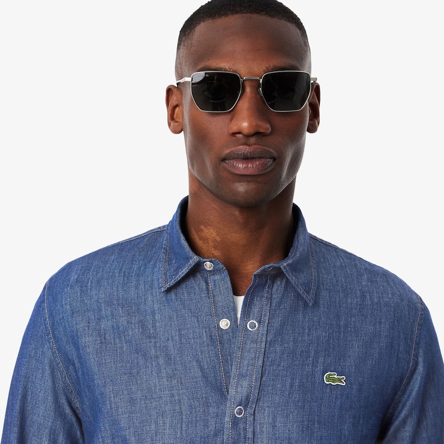 Regular Fit Lightweight Denim Shirt image number 1