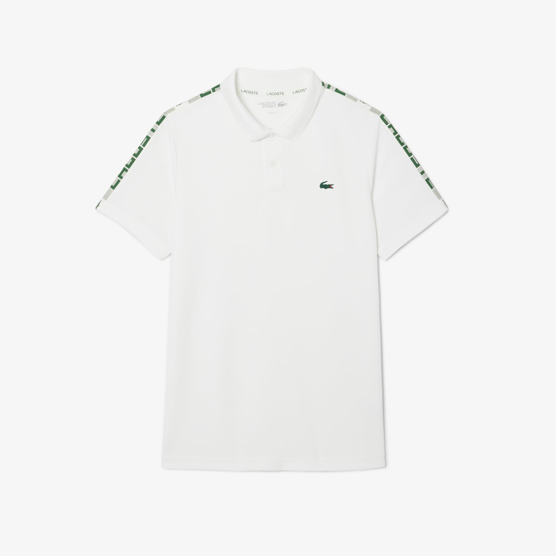 Ultra Dry Branded Stripe Tennis Polo Shirt image number 3