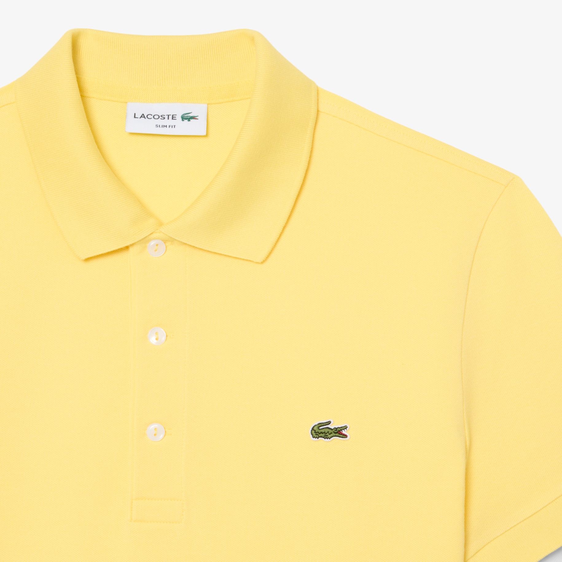 Slim Fit Stretch Piqu&eacute; Polo Shirt image number 1