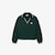 Oversized Embroidery Accent Polo Collar Sweatshirt image number 3