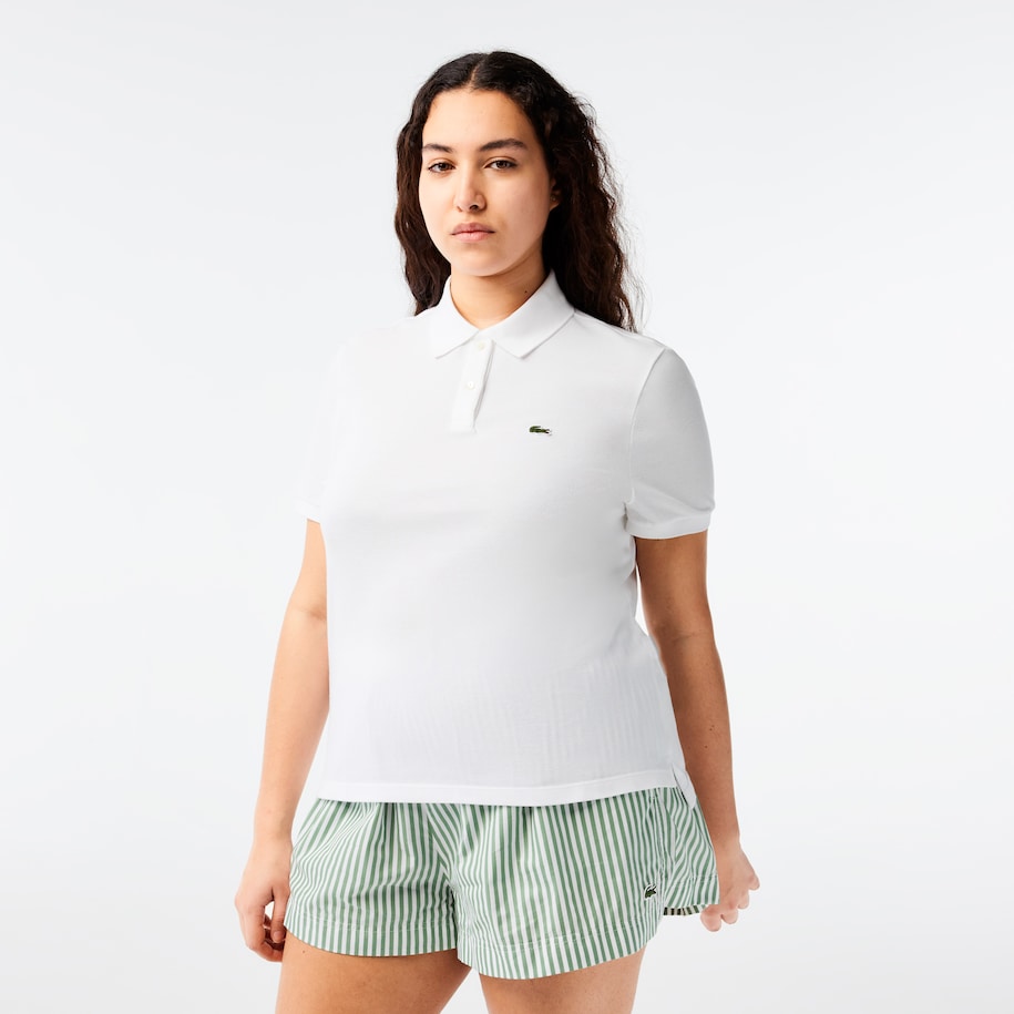 Women's Lacoste Regular Fit Soft Cotton Petit Piqué Polo Shirt image number 10