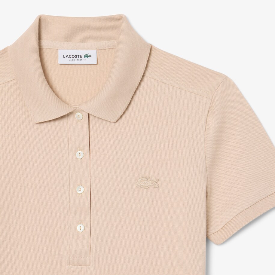L.12.D Slim Fit Stretch Mini Piqu&eacute; Polo Shirt image number 4