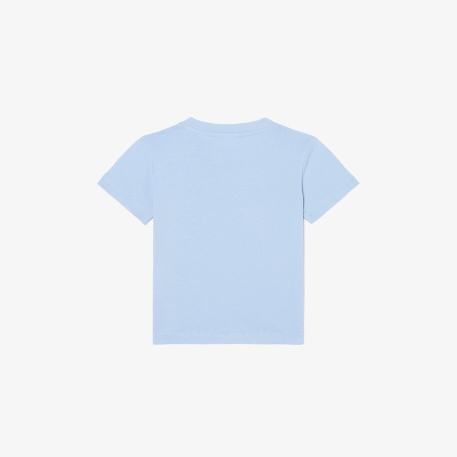 Badge Accent Cotton T-shirt image number 4