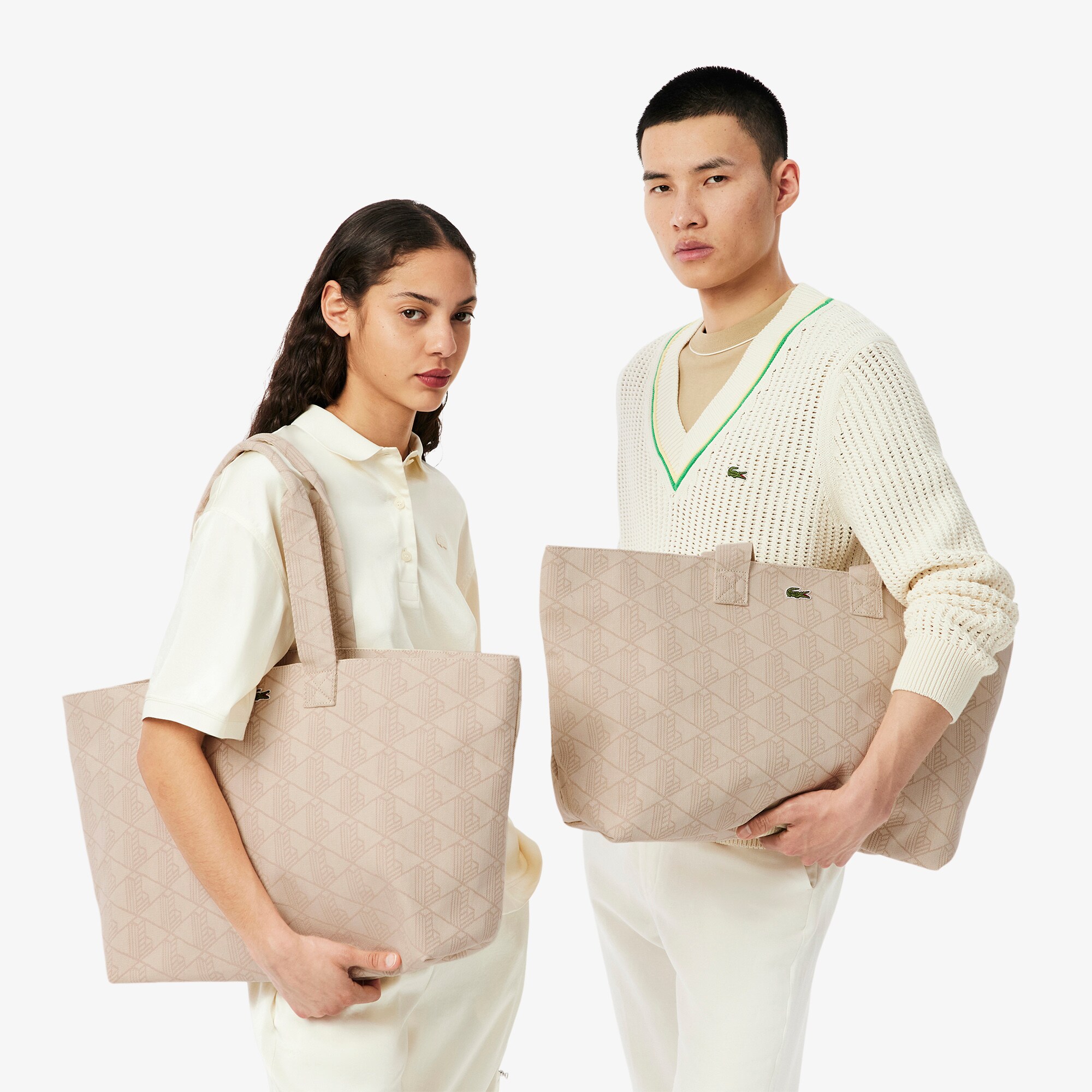 XXL Summer Pack Jacquard Motif Tote image number 5