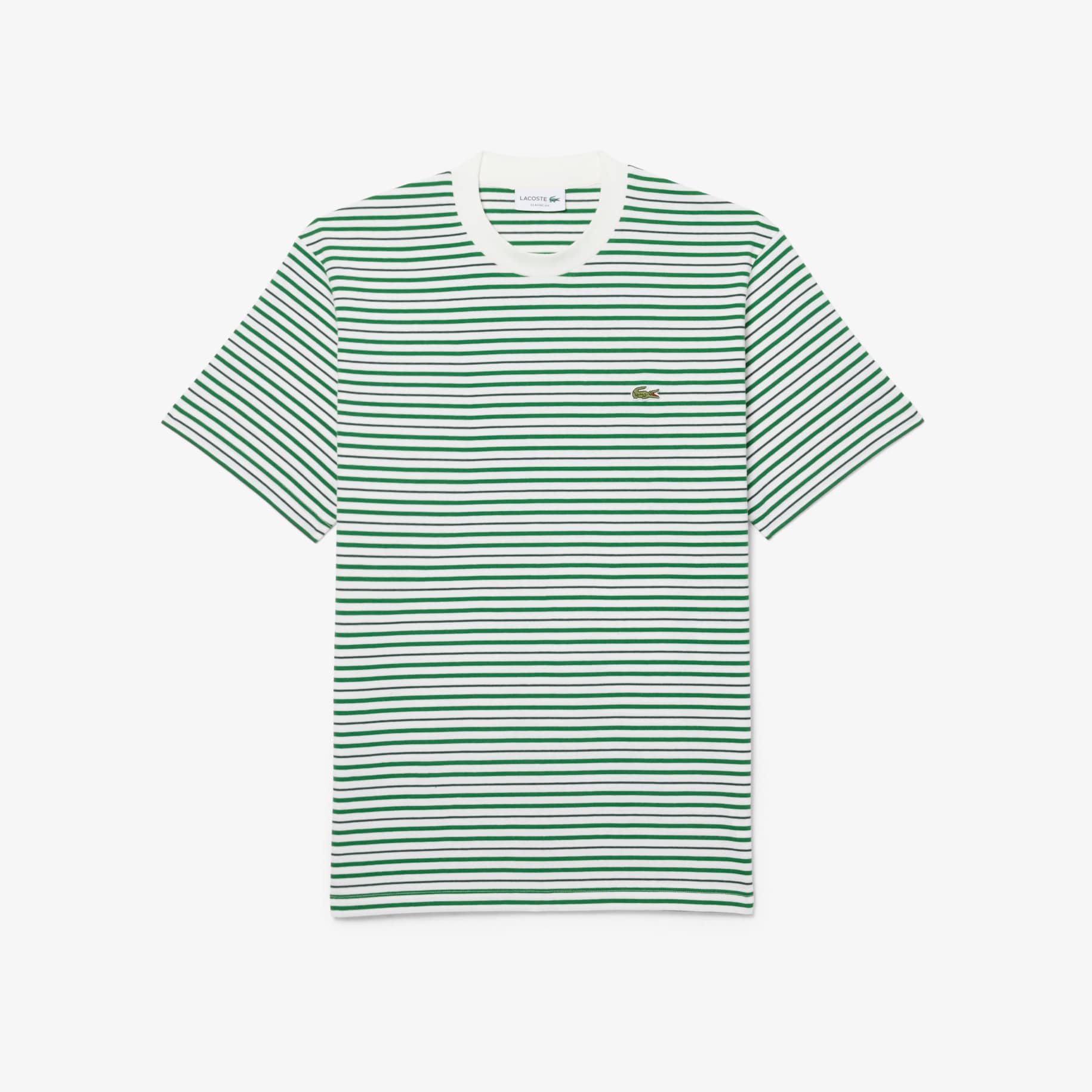 Striped Cotton T-shirt image number 3
