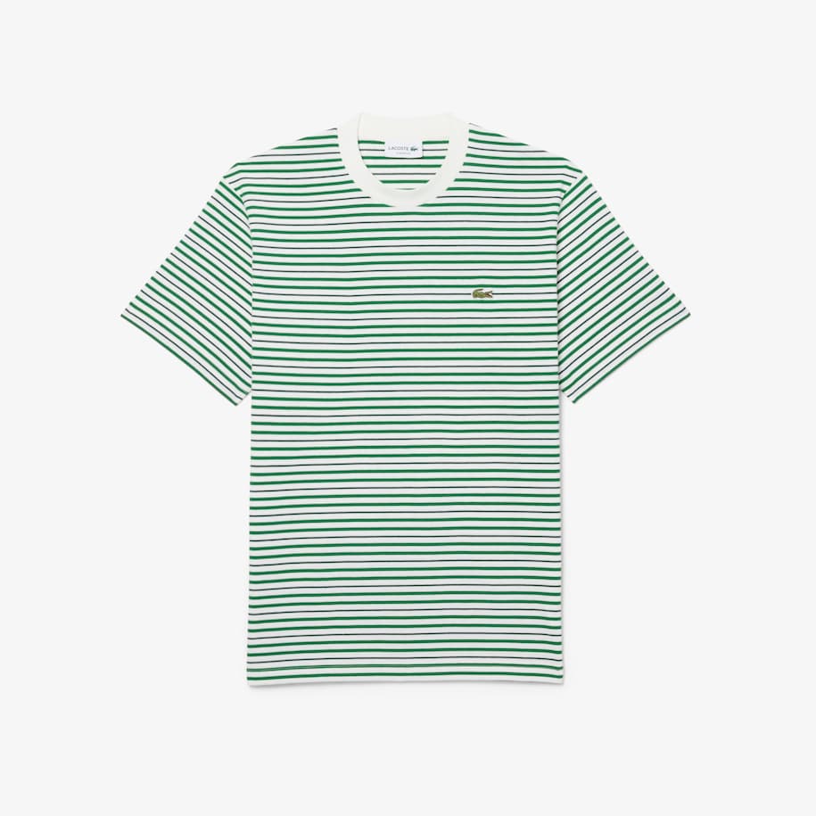 Striped Cotton T-shirt image number 3
