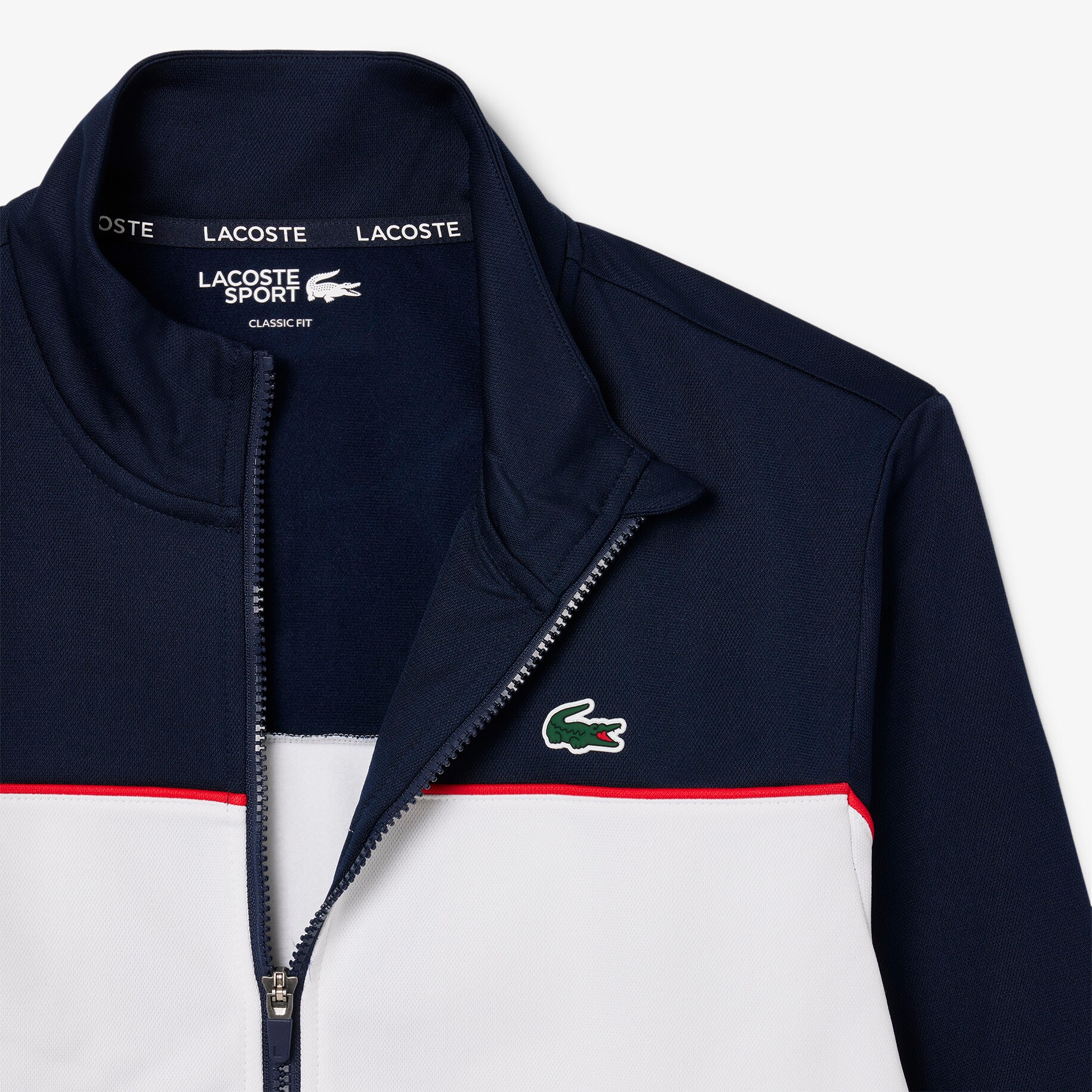 Print Branding Zipped Sport Sweatshirt image number 4