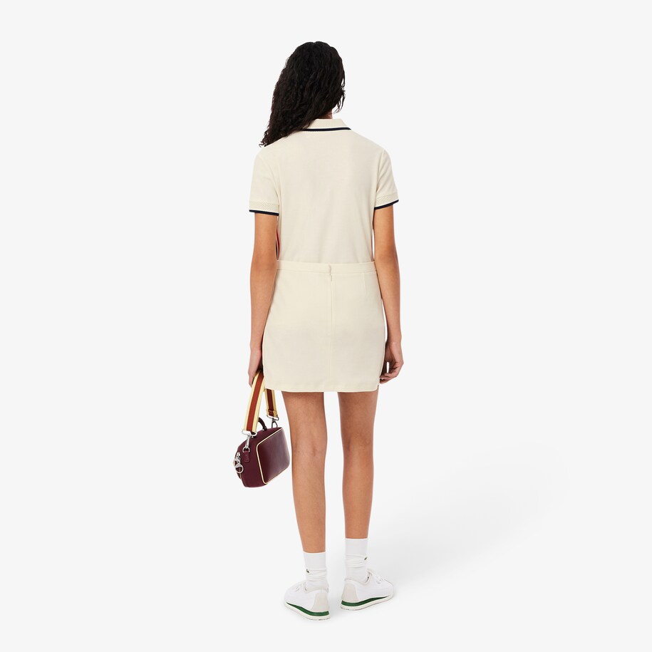 French Made Textured Piqu&eacute; Skirt image number 2