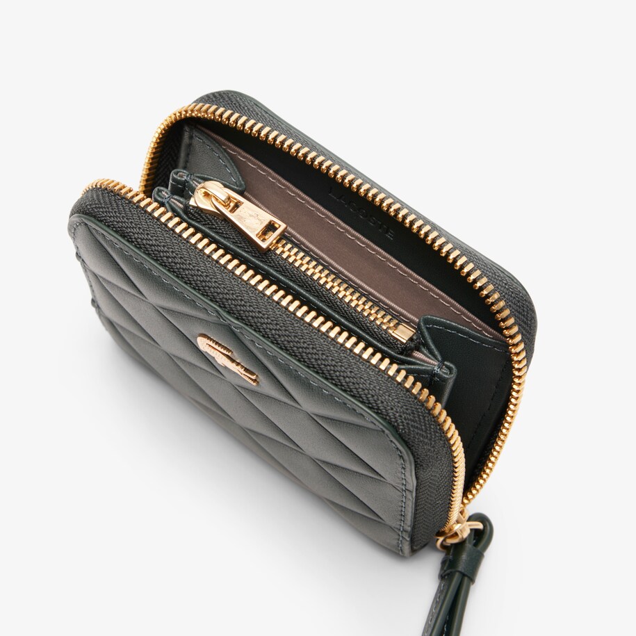 Small Crocodelle Leather Coin Purse image number 1