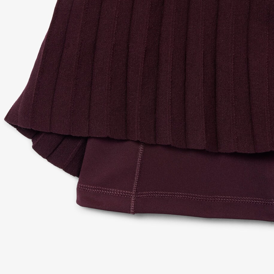 Pleated Interlock Tennis Heritage Skirt image number 5